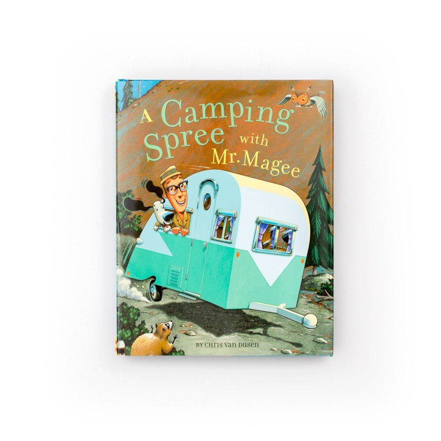 Cover of A Camping Spree with Mr. Magee